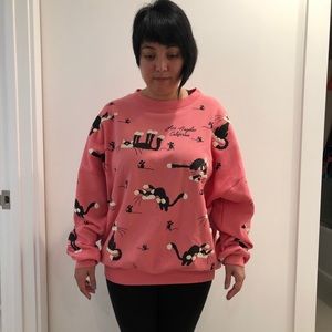 80's 90' bootleg hipster puffy ink! Sweatshirt